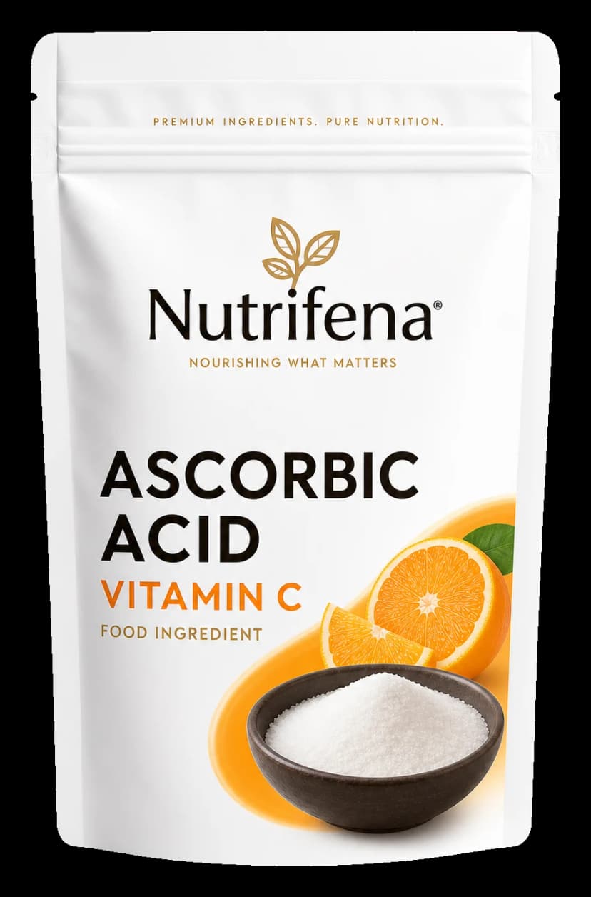 Nutrifena ascorbic acid Vitamin C food ingredient pouch