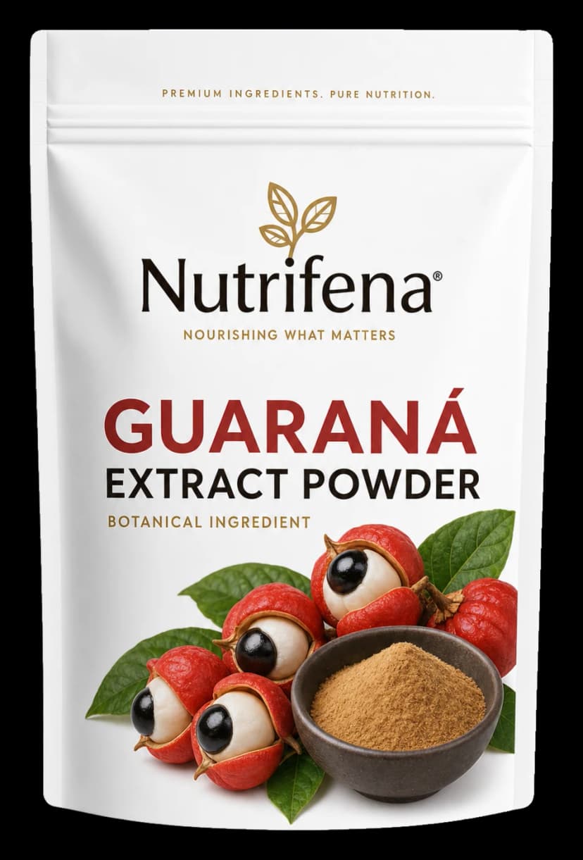 Nutrifena guaraná extract powder botanical ingredient pouch