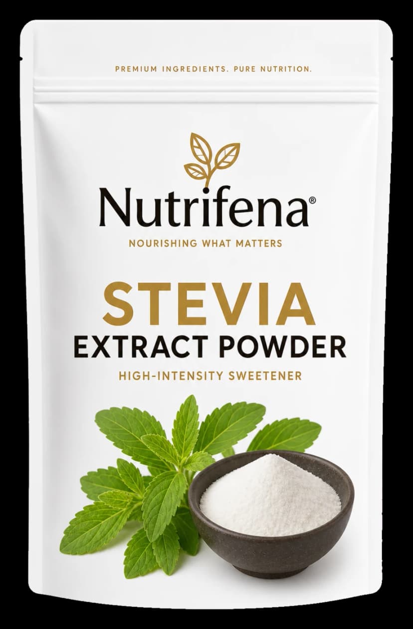 Nutrifena stevia extract powder high-intensity sweetener pouch